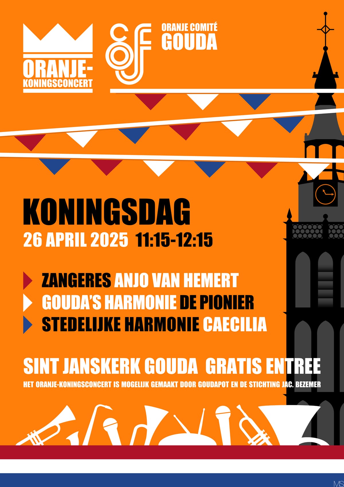 2025 Koningsdag Affiche